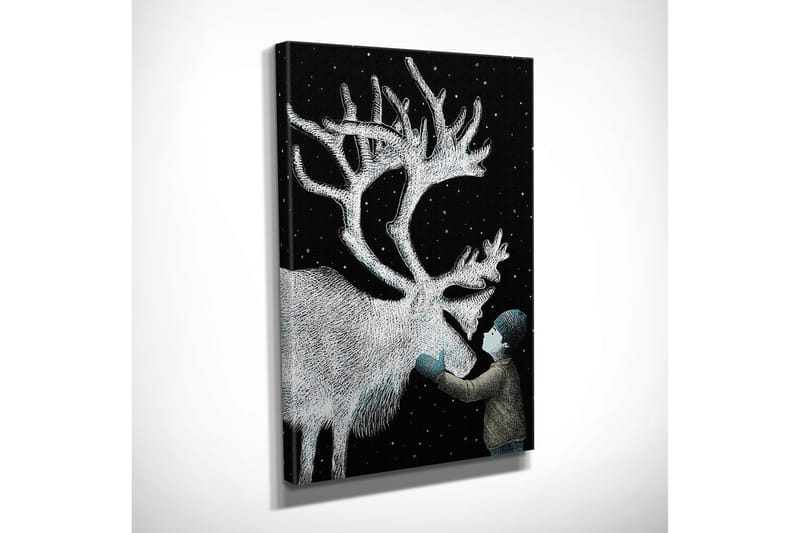 Dekorativt Canvas Maleri - Flerfarvet - Boligtilbehør - Billeder & kunst - Billeder på lærred