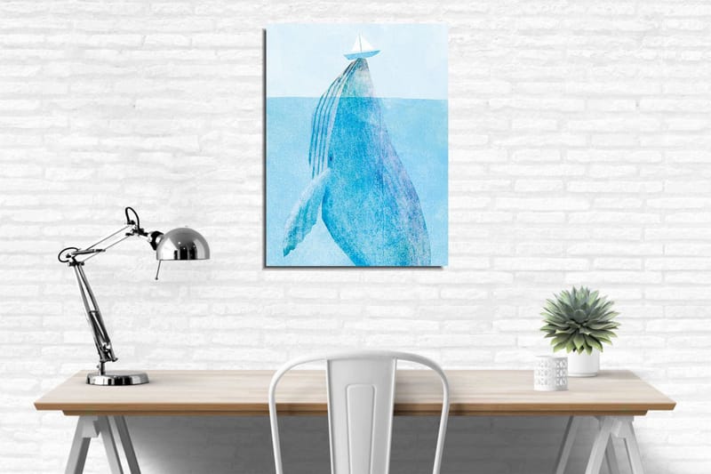Dekorativt Canvas Maleri - Flerfarvet - Boligtilbehør - Billeder & kunst - Billeder på lærred