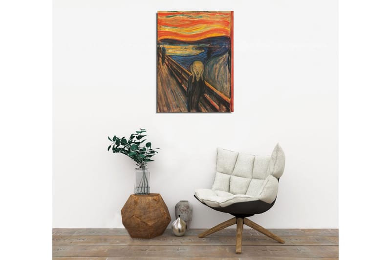 Dekorativt Canvas Maleri - Flerfarvet - Boligtilbehør - Billeder & kunst - Billeder på lærred