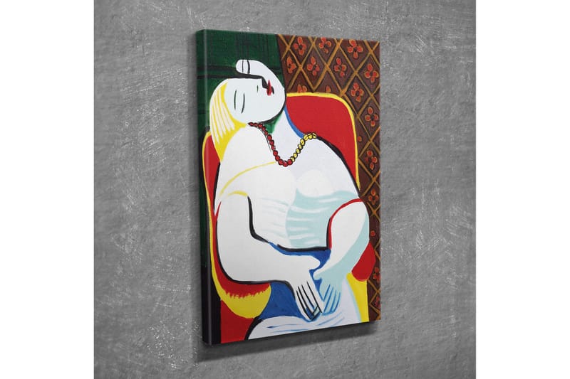 Dekorativt Canvas Maleri - Flerfarvet - Boligtilbehør - Billeder & kunst - Billeder på lærred