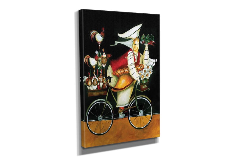 Dekorativt Canvas Maleri - Flerfarvet - Boligtilbehør - Billeder & kunst - Billeder på lærred