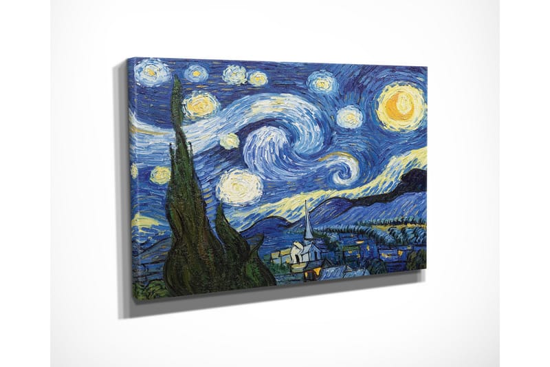 Dekorativt Canvas Maleri - Flerfarvet - Boligtilbehør - Billeder & kunst - Billeder på lærred