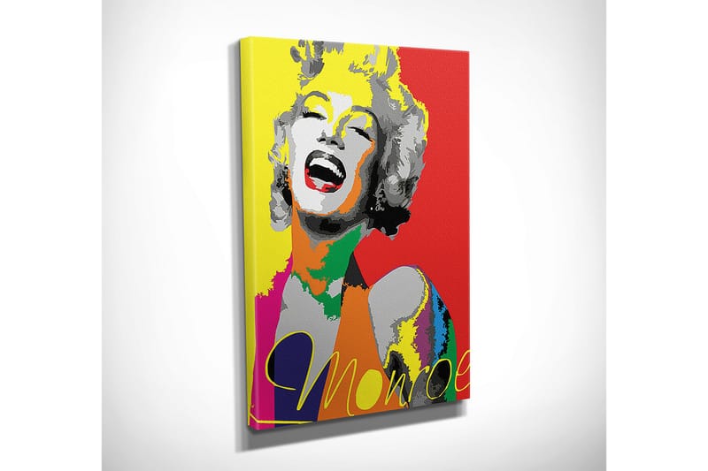 Dekorativt Canvas Maleri - Flerfarvet - Boligtilbehør - Billeder & kunst - Billeder på lærred