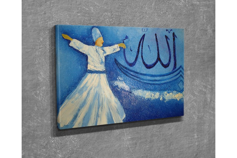 Dekorativt Canvas Maleri - Flerfarvet - Boligtilbehør - Billeder & kunst - Billeder på lærred