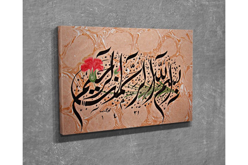 Dekorativt Canvas Maleri - Flerfarvet - Boligtilbehør - Billeder & kunst - Billeder på lærred