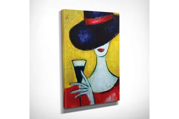 Dekorativt Canvas Maleri - Flerfarvet - Boligtilbehør - Billeder & kunst - Billeder på lærred