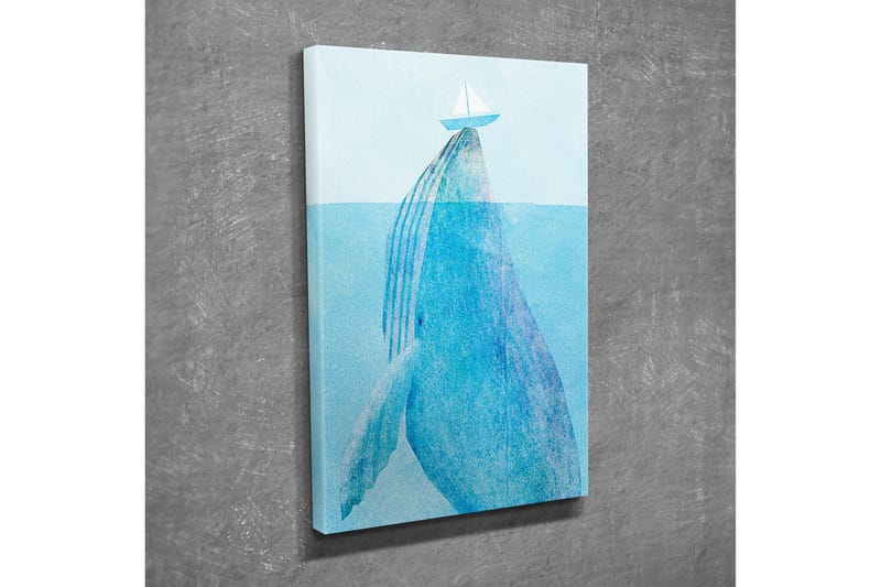 Dekorativt Canvas Maleri - Flerfarvet - Boligtilbehør - Billeder & kunst - Billeder på lærred