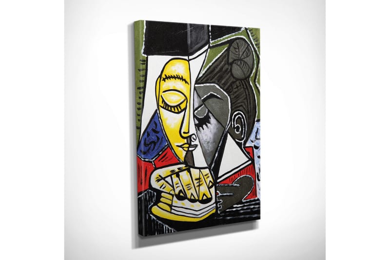 Dekorativt Canvas Maleri - Flerfarvet - Boligtilbehør - Billeder & kunst - Billeder på lærred