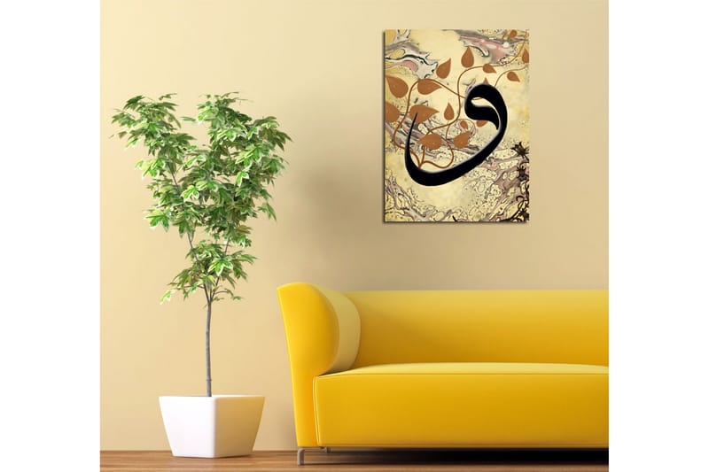 Dekorativt Canvas Maleri - Flerfarvet - Boligtilbehør - Billeder & kunst - Billeder på lærred