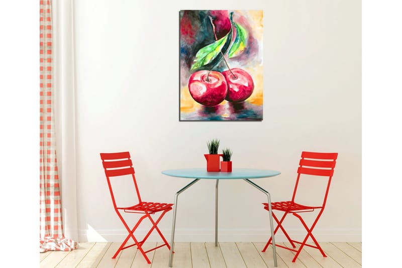 Dekorativt Canvas Maleri - Flerfarvet - Boligtilbehør - Billeder & kunst - Billeder på lærred