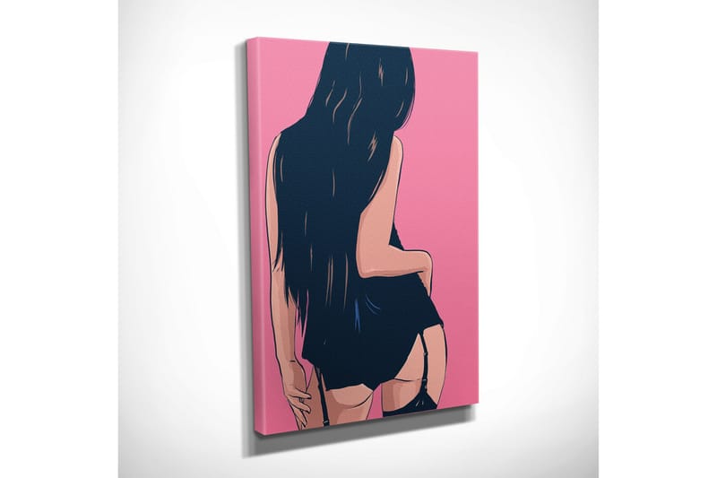 Dekorativt Canvas Maleri - Flerfarvet - Boligtilbehør - Billeder & kunst - Billeder på lærred