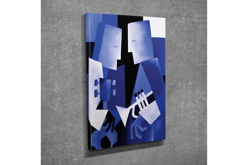 Dekorativt Canvas Maleri - Flerfarvet - Boligtilbehør - Billeder & kunst - Billeder på lærred