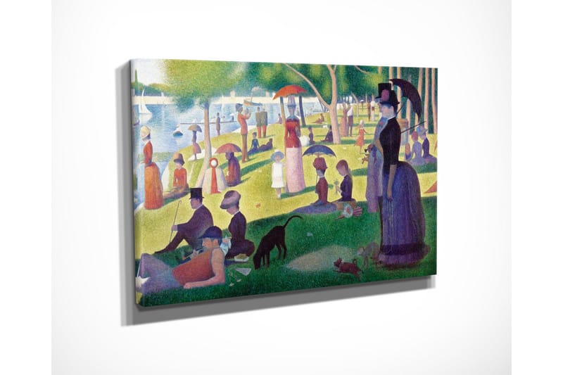 Dekorativt Canvas Maleri - Flerfarvet - Boligtilbehør - Billeder & kunst - Billeder på lærred