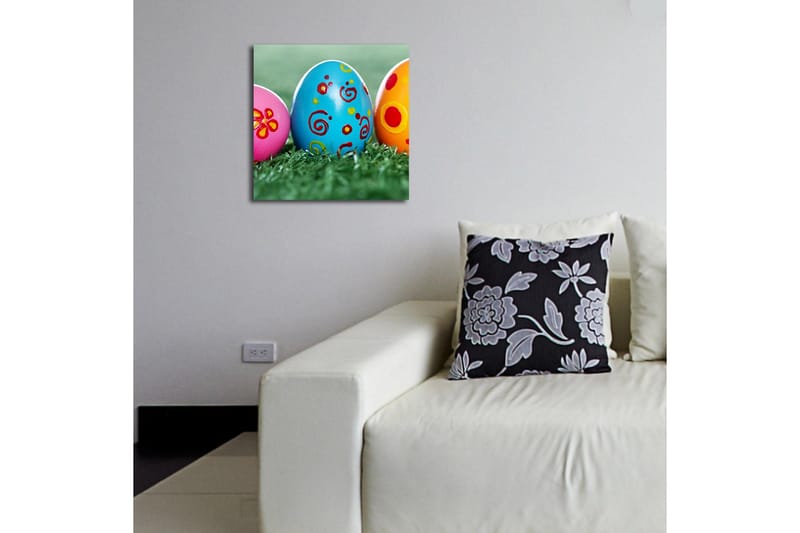 Dekorativt Canvas Maleri - Flerfarvet - Boligtilbehør - Billeder & kunst - Billeder på lærred