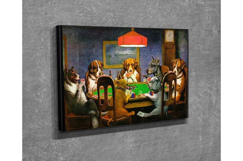 Dekorativt Canvas Maleri - Flerfarvet - Boligtilbehør - Billeder & kunst - Billeder på lærred