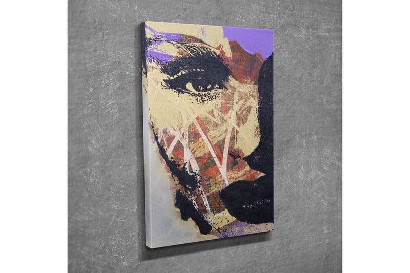Dekorativt Canvas Maleri - Flerfarvet - Boligtilbehør - Billeder & kunst - Billeder på lærred