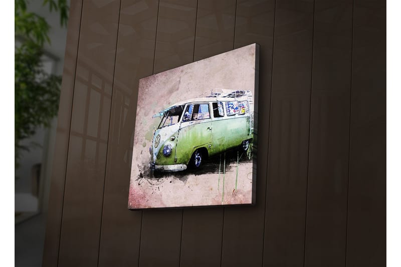 Dekorativt Canvas Maleri LED-belysning, Flerfarvet