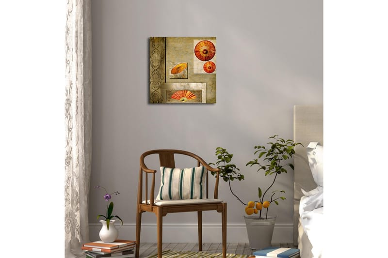 Dekorativt Canvas Maleri LED-belysning - Flerfarvet - Boligtilbehør - Billeder & kunst - Billeder på lærred