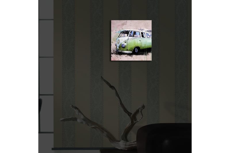 Dekorativt Canvas Maleri LED-belysning - Flerfarvet - Boligtilbehør - Billeder & kunst - Billeder på lærred