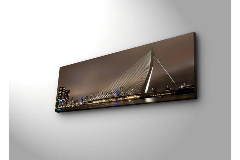Dekorativt Canvas Maleri LED-belysning - Flerfarvet - Boligtilbehør - Billeder & kunst - Billeder på lærred