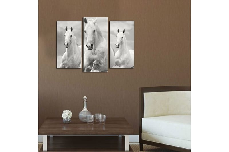 Fototapet 3 stk Flerfarvet - 22x03 cm - Boligtilbehør - Billeder & kunst - Billeder på lærred