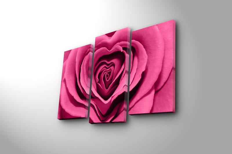 Fototapet 3 stk Flerfarvet - 22x03 cm - Boligtilbehør - Billeder & kunst - Billeder på lærred