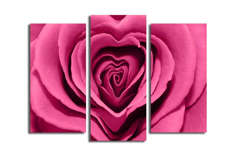 Fototapet 3 stk Flerfarvet, 22x03 cm