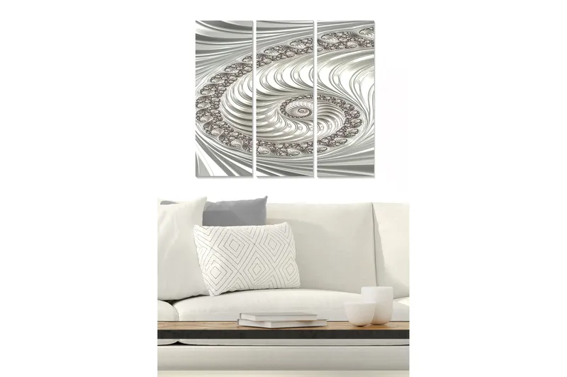 Fototapet 3 stk Flerfarvet, 22x05 cm