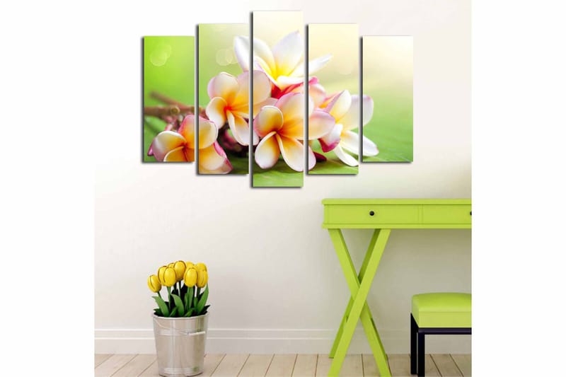 Fototapet 5 stk Flerfarvet - 11x96 cm - Boligtilbehør - Billeder & kunst - Billeder på lærred