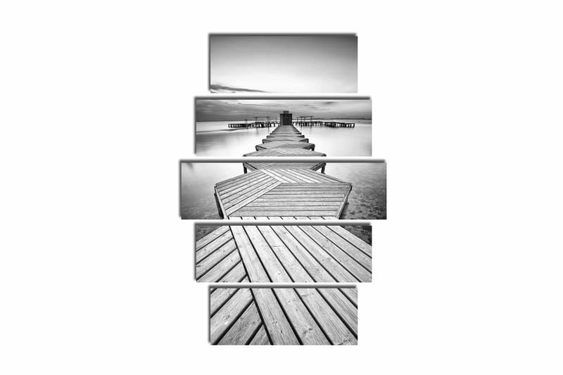 Fototapet 5 stk Flerfarvet - 11x96 cm - Boligtilbehør - Billeder & kunst - Billeder på lærred