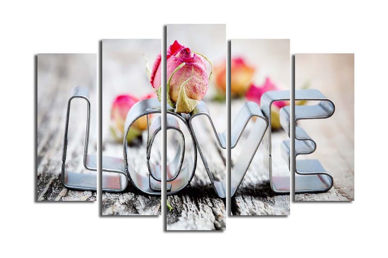 Fototapet 5 stk Flerfarvet, 11x96 cm