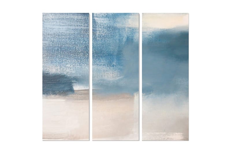 Fototapet Abstrakt 3 stk Flerfarvet - 22x05 cm - Boligtilbehør - Billeder & kunst - Billeder på lærred