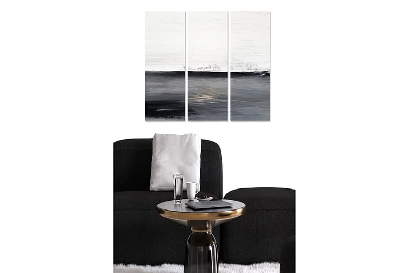 Fototapet Abstrakt 3 stk Flerfarvet, 22x05 cm