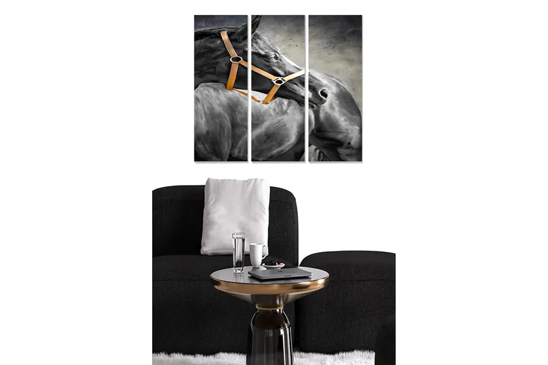 Fototapet Animal 3 stk Flerfarvet, 22x05 cm