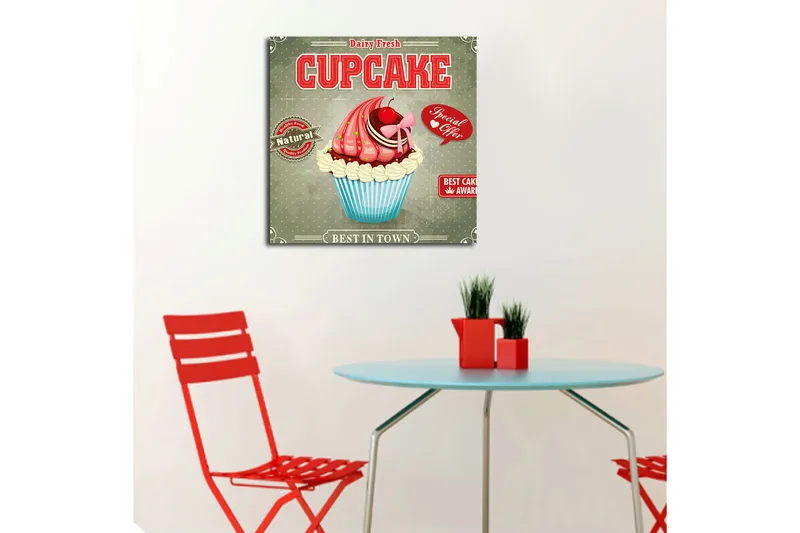 Fototapet Animal Multicolor - 44x54 cm - Boligtilbehør - Billeder & kunst - Billeder på lærred