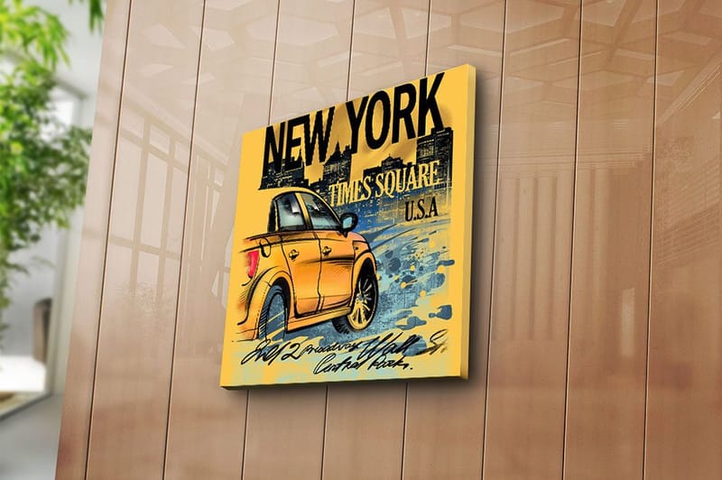 Fototapet Animal Multicolor - 44x54 cm - Boligtilbehør - Billeder & kunst - Billeder på lærred