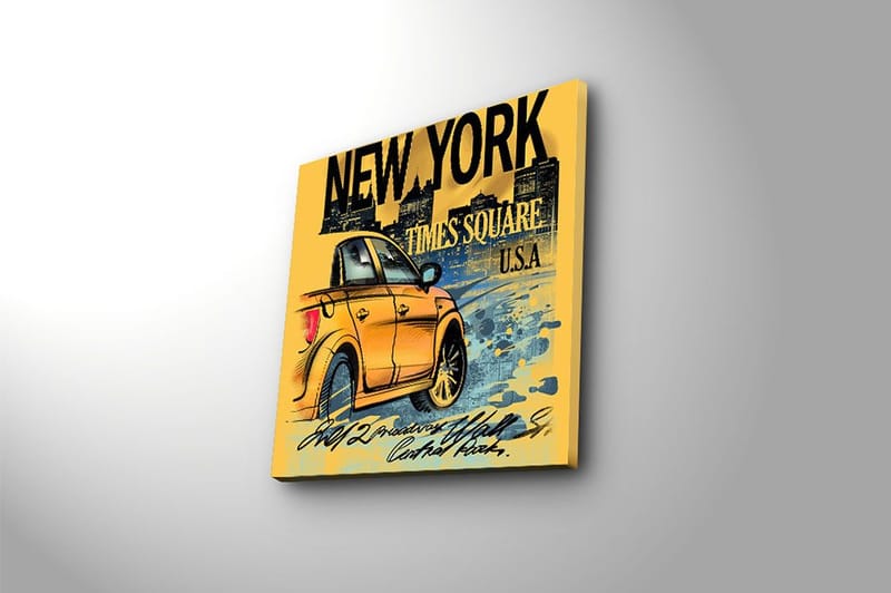 Fototapet Animal Multicolor - 44x54 cm - Boligtilbehør - Billeder & kunst - Billeder på lærred