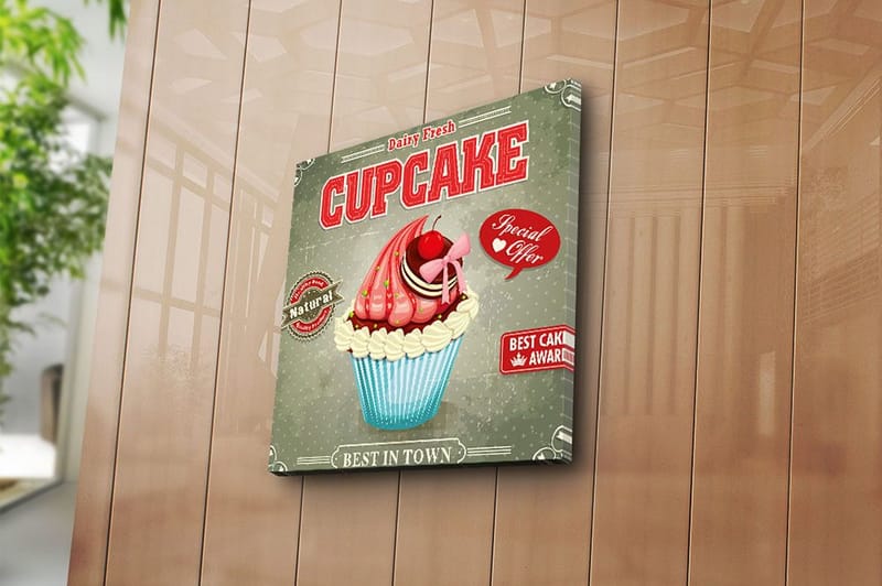 Fototapet Animal Multicolor - 44x54 cm - Boligtilbehør - Billeder & kunst - Billeder på lærred