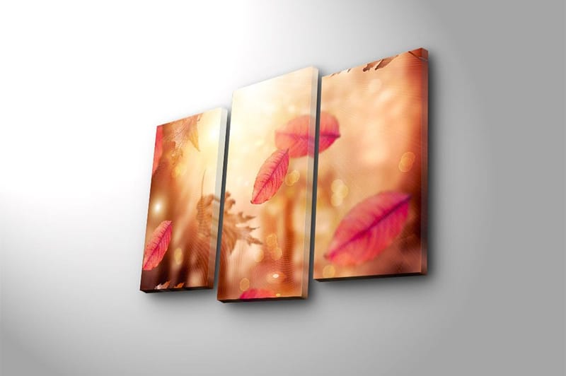 Fototapet Køkken 3 stk Flerfarvet - 22x03 cm - Boligtilbehør - Billeder & kunst - Billeder på lærred