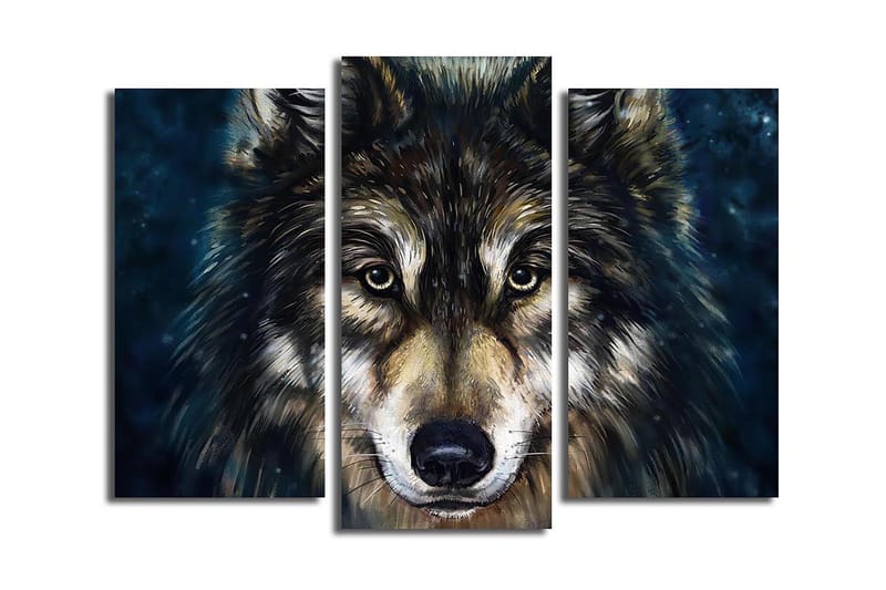 Fototapet Køkken 3 stk Flerfarvet, 22x03 cm