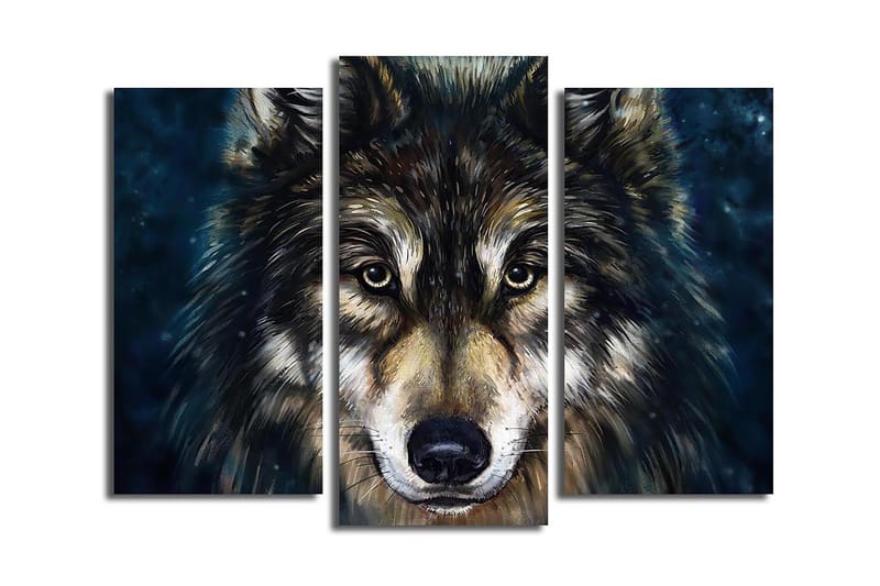 Fototapet Køkken 3 stk Flerfarvet - 22x03 cm - Boligtilbehør - Billeder & kunst - Billeder på lærred