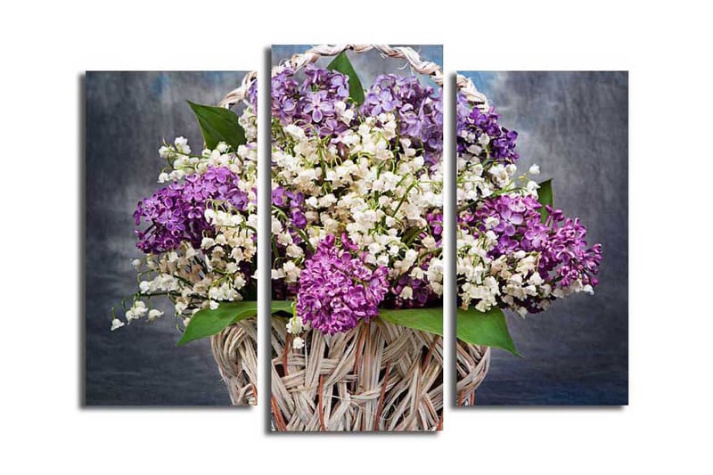 Fototapet Køkken 3 stk Flerfarvet - 22x03 cm - Boligtilbehør - Billeder & kunst - Billeder på lærred