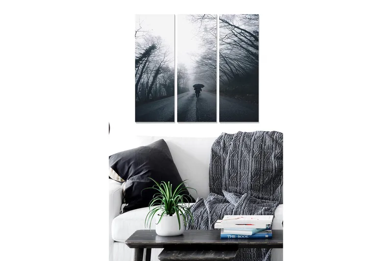 Fototapet Køkken 3 stk Flerfarvet, 22x05 cm