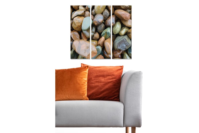 Fototapet Nautical 3 stk Flerfarvet, 22x05 cm