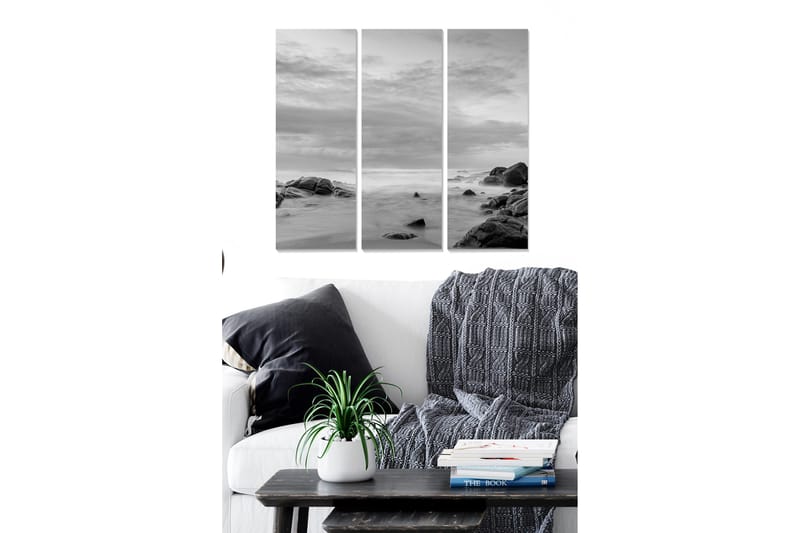 Fototapet Nautical 3 stk Flerfarvet, 22x05 cm