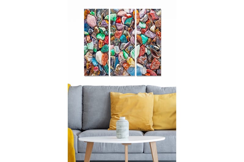 Fototapet Nautical 3 stk Flerfarvet, 22x05 cm