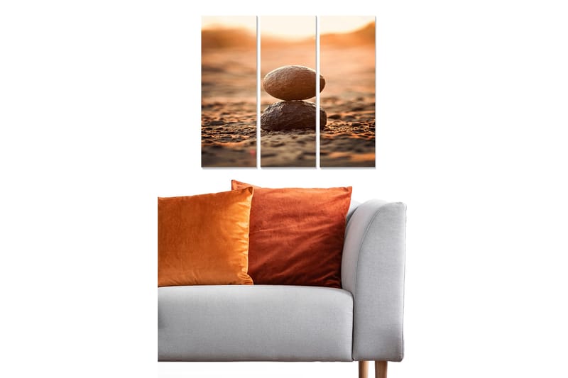 Fototapet Nautical 3 stk Flerfarvet, 22x05 cm