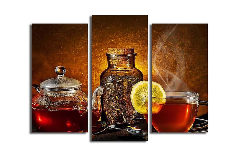 Fototapet Scenic 3 stk Flerfarvet, 22x03 cm