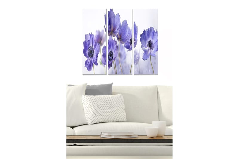 Fototapet Scenic 3 stk Flerfarvet, 22x05 cm