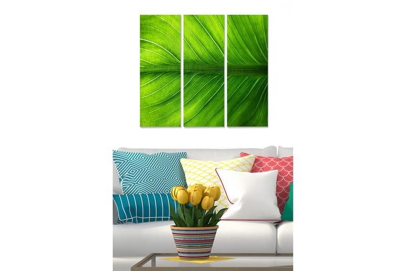 Fototapet Scenic 3 stk Flerfarvet, 22x05 cm